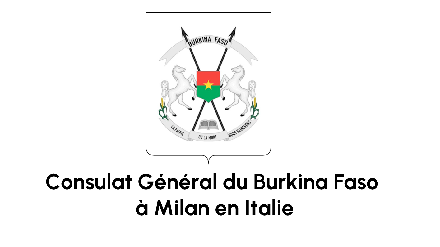 Consulat Général du Burkina Faso à Milan en Italie